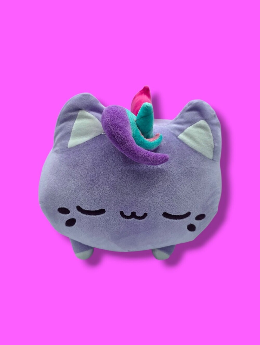 Tasty Peach Studios Jumbo Sleepy Purple Unicorn Meowchi Plush